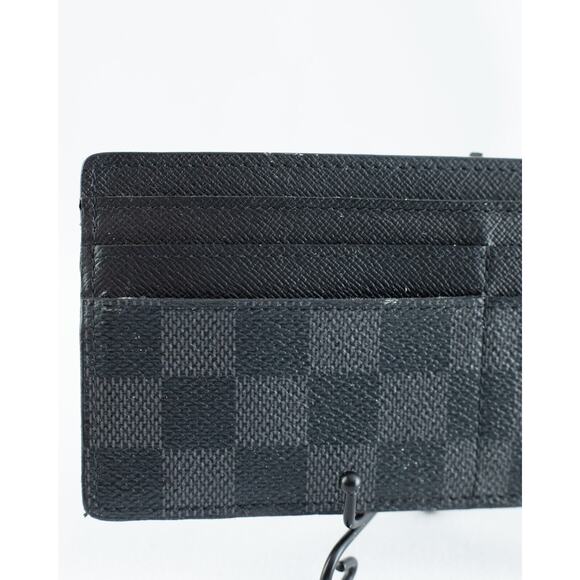 Louis Vuitton Authentic Card Holder Insert Damier Graphite SP5009 - Picture 3 of 9
